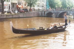 terug naar Amsterdam per boot