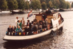 terug naar Amsterdam per boot